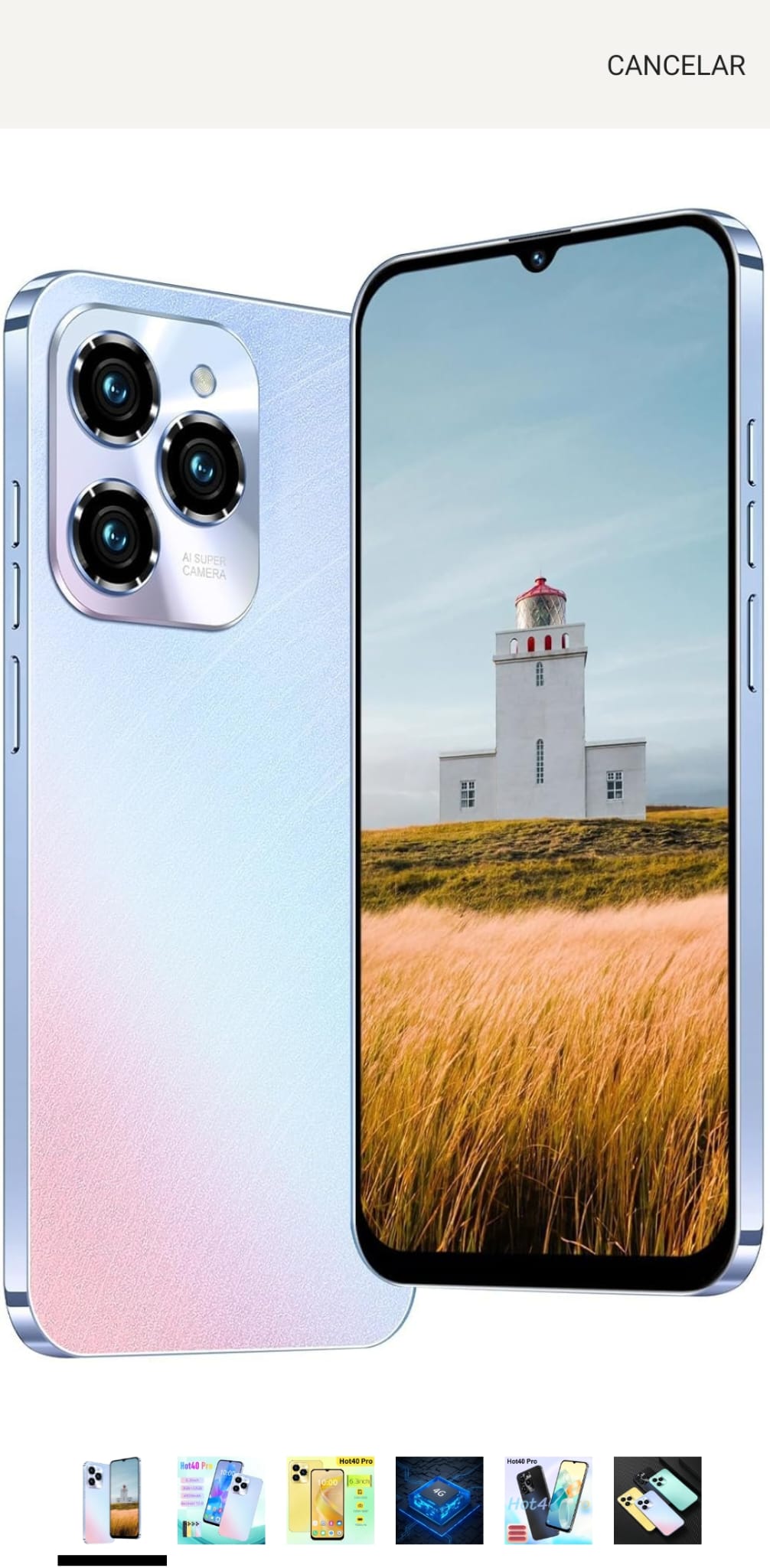 Telemóvel Hot40 Pro