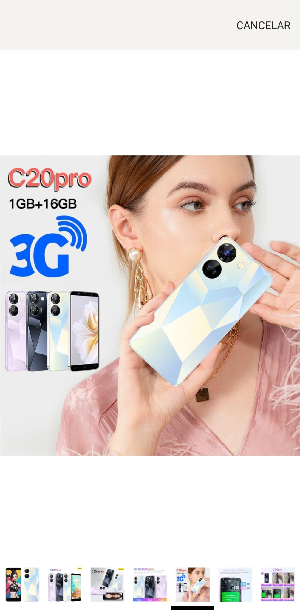 Telemóvel C20 Pro