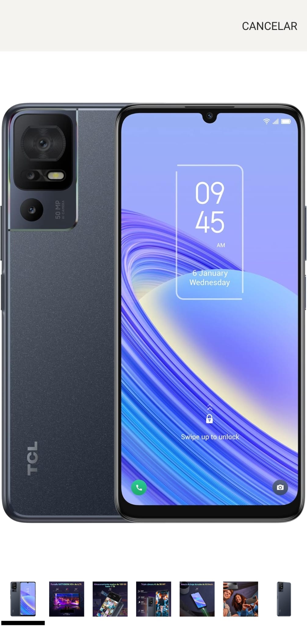 Smartphone TLC 40 SE