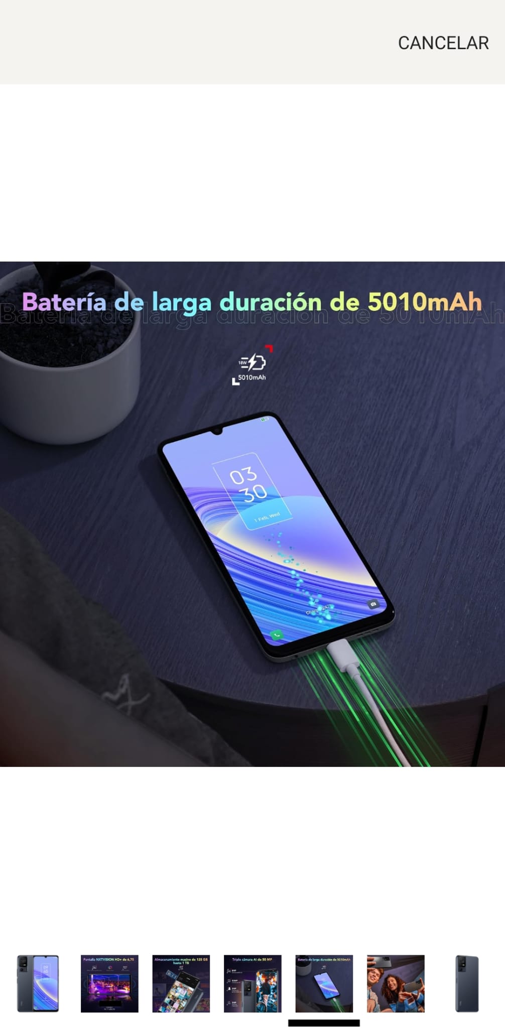 Smartphone TLC 40 SE