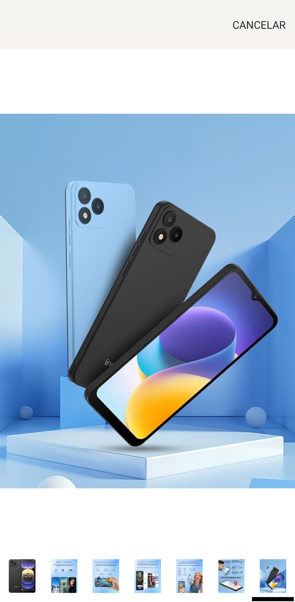 Smartphone Invens Note TK01
