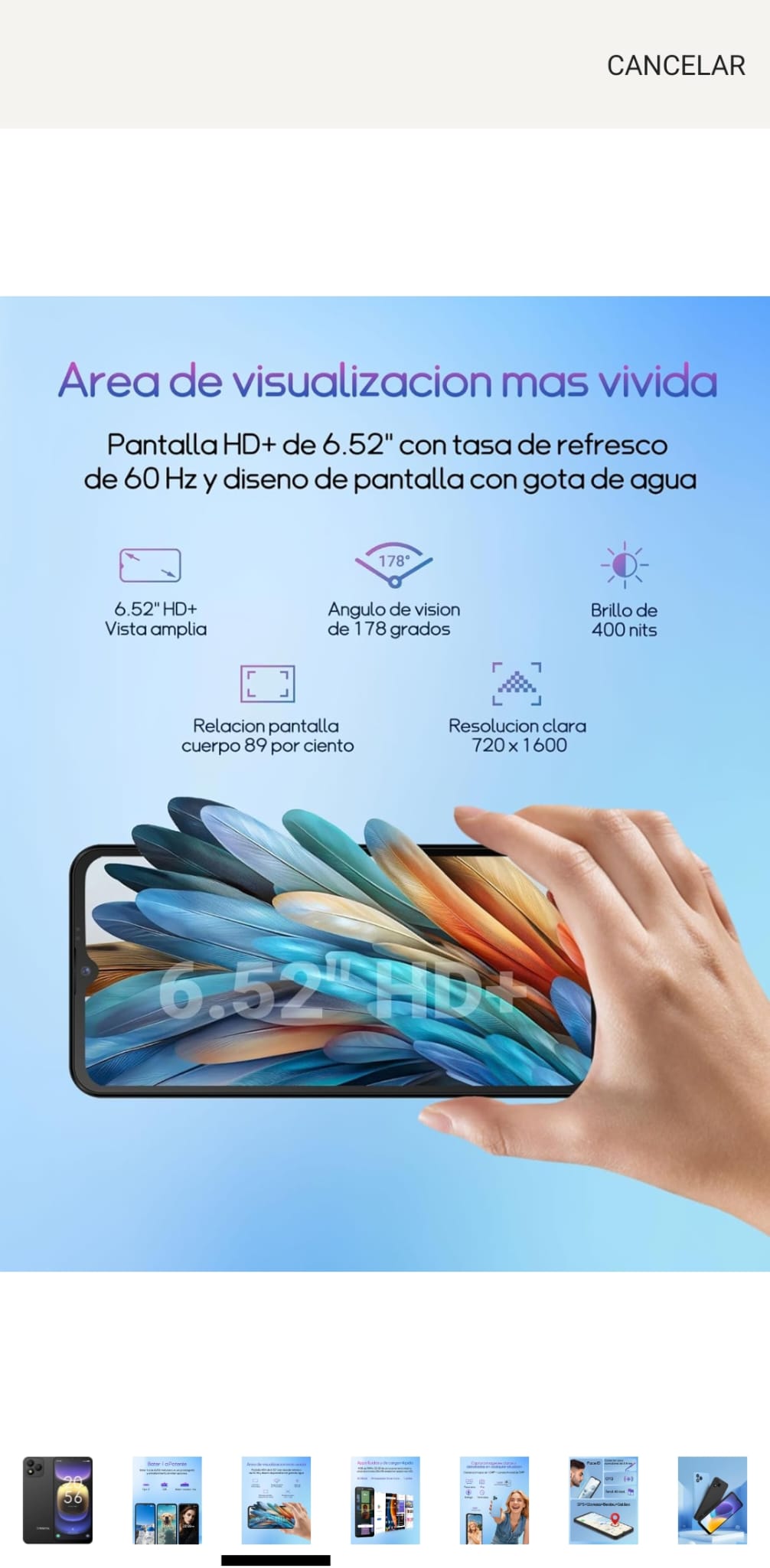 Smartphone Invens Note TK01